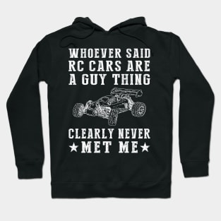 RC Queen - Racing Past Gender Stereotypes with a Smile! Hoodie